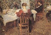 Edouard Vuillard Vial home after lunch oil painting artist